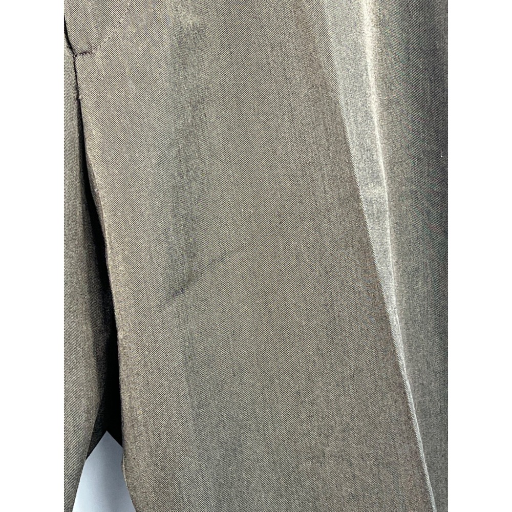 Haggar Black Label Dress Pants Men's Size 40/31 Brown Inside Waist Extenders - Picture 2 of 11